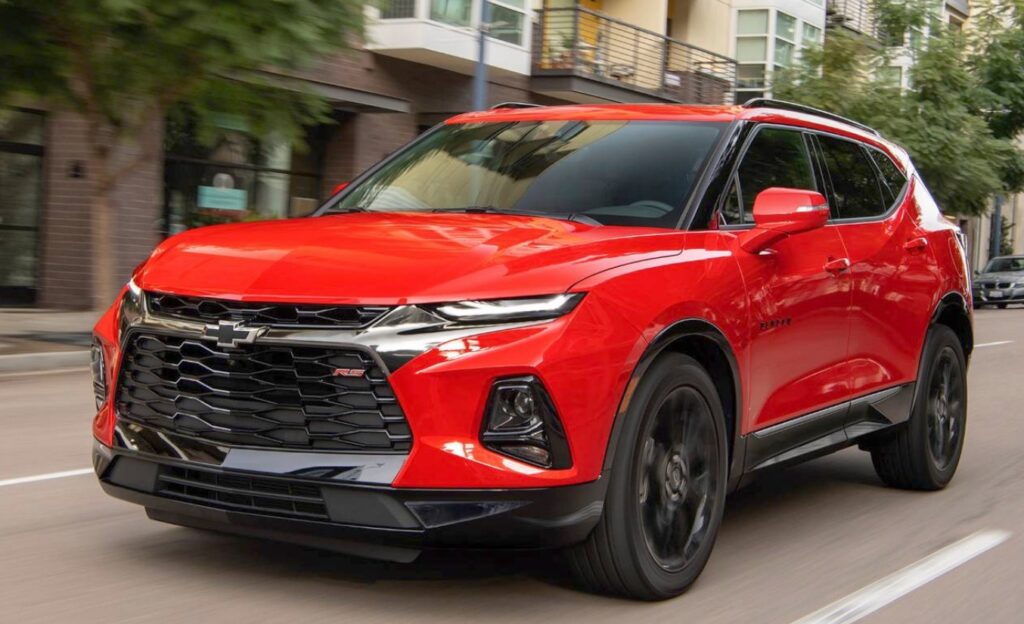 2022 Chevy Blazer RS Price, Horsepower, Redesign