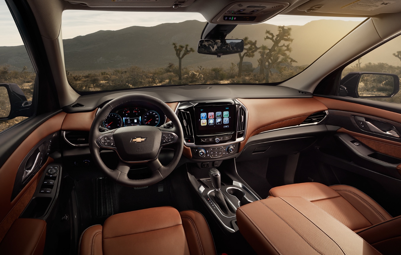 The 2025 Chevrolet Traverse Illuminating The Interior With Ambient